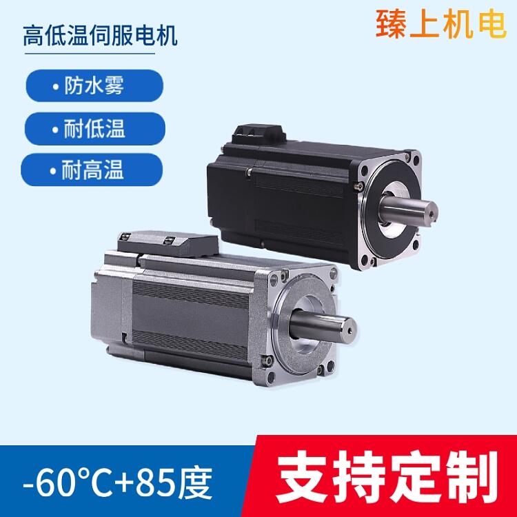 臻上機電 廣州耐高低溫電機定制工廠，低溫伺服-60度~130℃